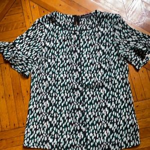 Banana Republic Animal Print Top